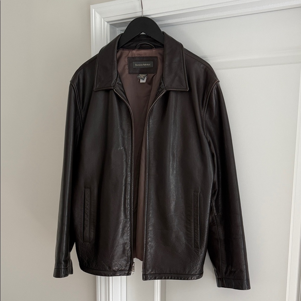 Vintage Banana Republic Genuine Leather Jacket
